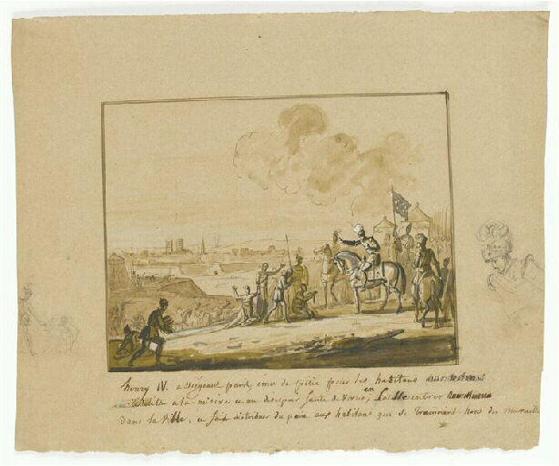 Henri IV assiégeant Paris_0