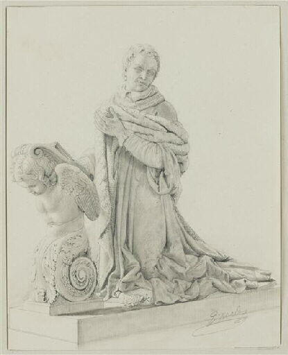Statue funéraire de Jacques Auguste de Thou_0