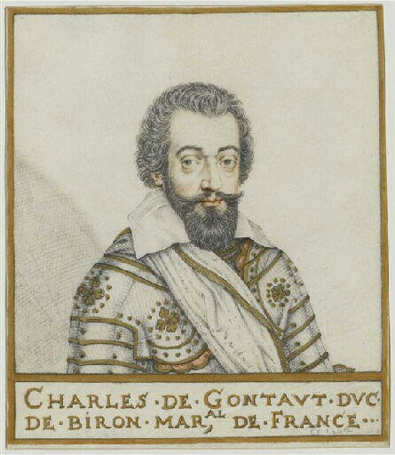 Charles de Gontaut, duc de Biron, Henri Bellange, 1628 vers