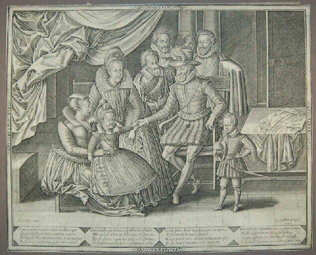 Henri IV, Marie de Médicis et leurs enfants_0