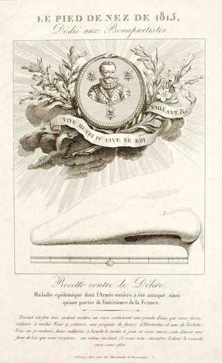 Le pied de nez de 1815 dédié aux Bonapartistes_0