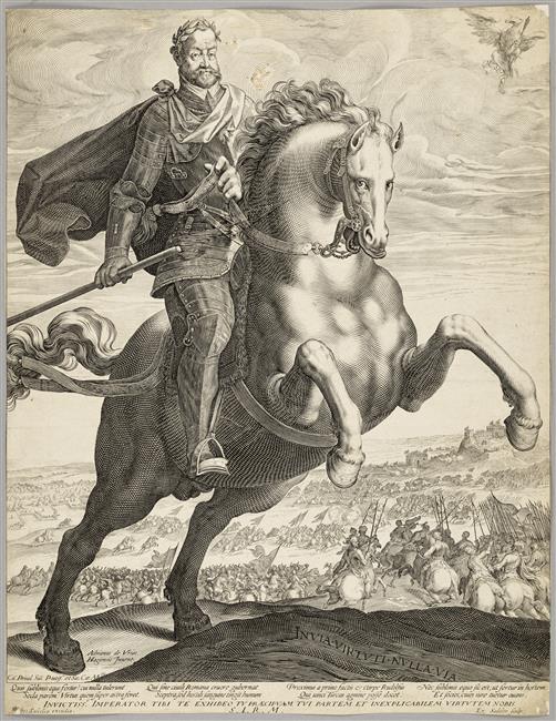 Rodolphe II empereur d'Allemagne à cheval_0