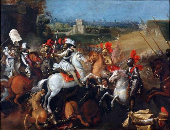 Henri IV à la bataille d'Arques_1