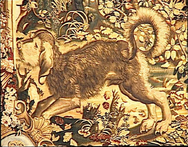 Les Chasses de l'Empereur Maximilien : Le valet de chien (mois de juin, 7e tenture) ; dites aussi : Les Belles Chasses du duc de Guise_2