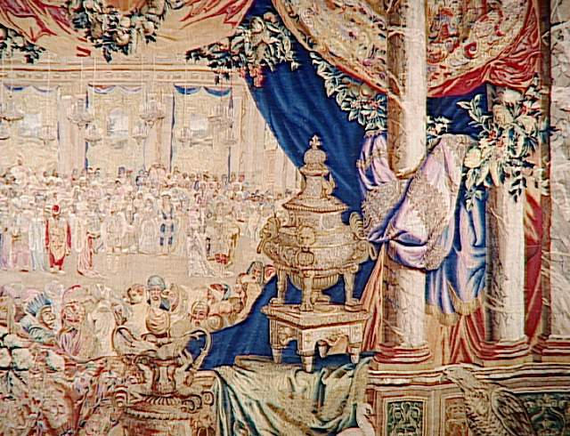 Les Maisons Royales : Février - Poissons - Bal au Palais Royal (7e tenture)_0