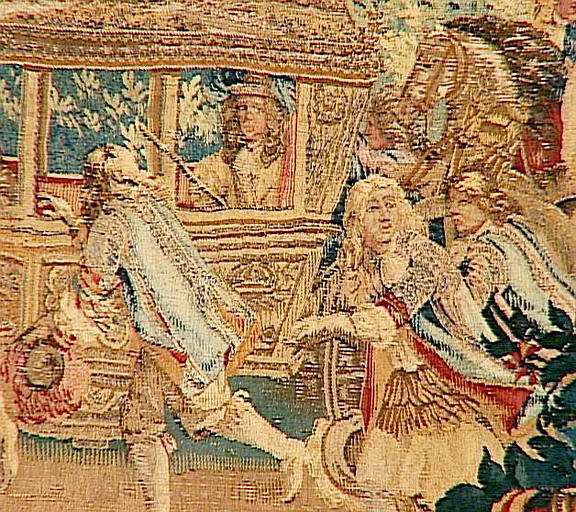 Les Maisons Royales : Avril - L'Ancien Versailles (7e tenture)_3