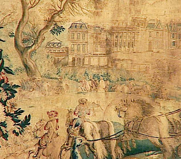 Les Maisons Royales : Avril - L'Ancien Versailles (7e tenture)_4