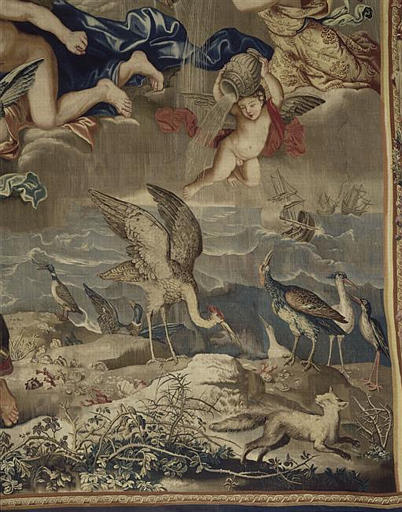 La Galerie de Saint Cloud : L'Hiver - Cybèle implore le retour du soleil (4e tenture)_4