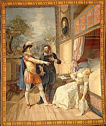 Histoire d'Henri IV : Evanouissement de Gabrielle_0