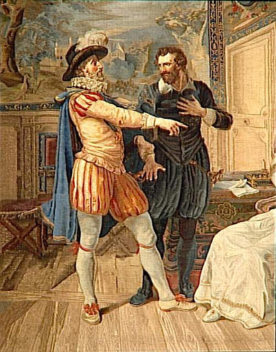 Histoire d'Henri IV : Evanouissement de Gabrielle_1