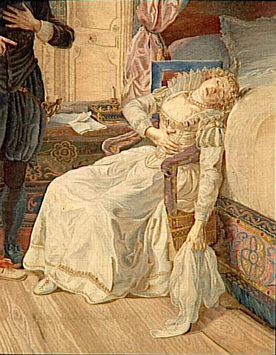 Histoire d'Henri IV : Evanouissement de Gabrielle_2