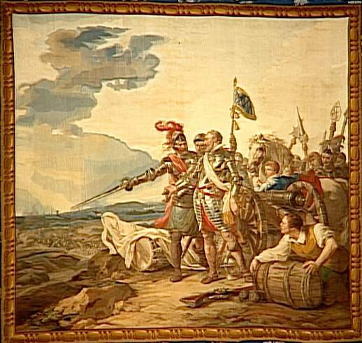 Histoire d'Henri IV : Henri IV devant Paris assiégé (2e tenture)_0