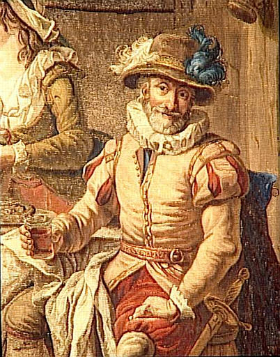 Histoire d'Henri IV : Henri IV devant Paris assiégé (2e tenture)_3
