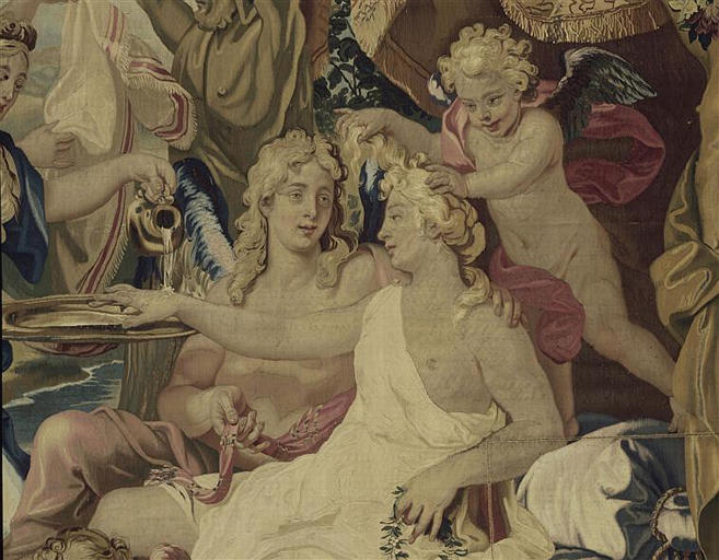 Les sujets de la Fable : L'Amour et Psyché (1ère tenture)_2