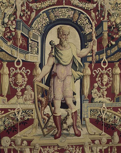 Les Mois Arabesques : Juillet - Jupiter - La moisson ; aussi dit Les Mois grotesques_1