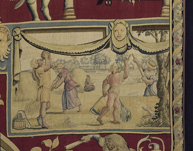 Les Mois Arabesques : Juillet - Jupiter - La moisson ; aussi dit Les Mois grotesques_3