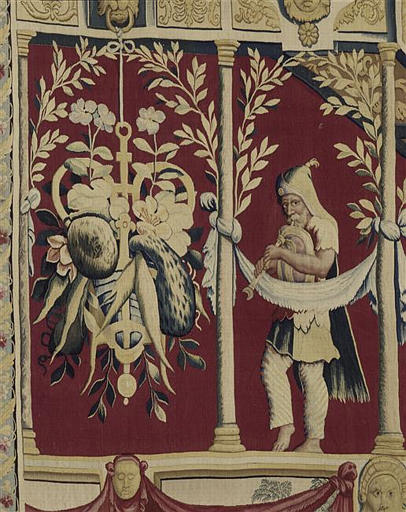Les Mois Arabesques : Juillet - Jupiter - La moisson ; aussi dit Les Mois grotesques_4