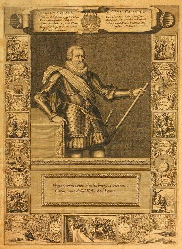 Portrait d'Henri IV (titre factice), Zacharie Heince, 1650