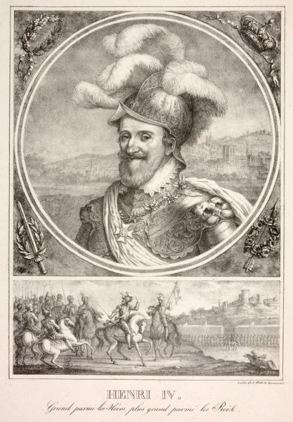 Portrait d'Henri IV (titre factice), Charles Etienne Pierre Motte, 1821