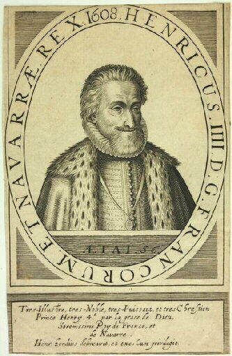 Henricus IIII. D.G Francorum et Navarrae Rex, 1608 (titre inscrit)_0