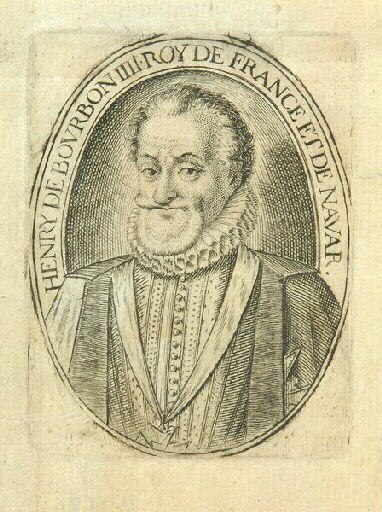 Henry de Bourbon IIII Roy de France et de Navar (titre inscrit), 1er quart 17e siècle