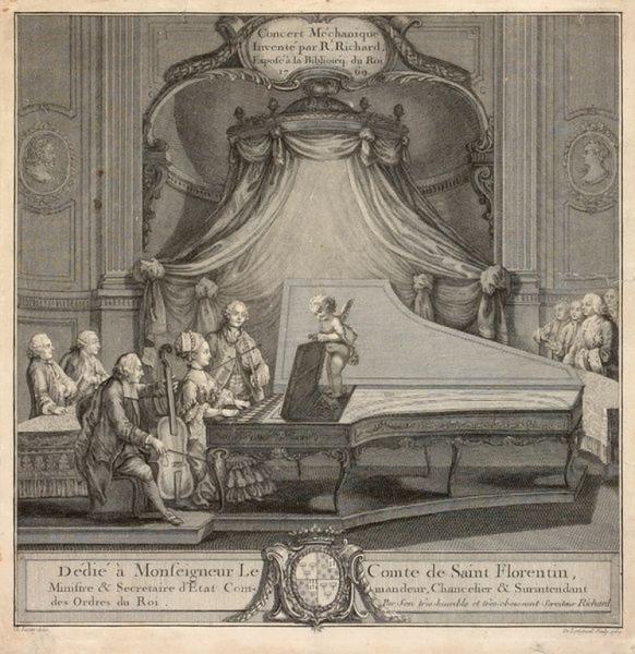 Concert mécanique inventé par Rt Richar exposé à la Bibliotéq du Roi 1769_0