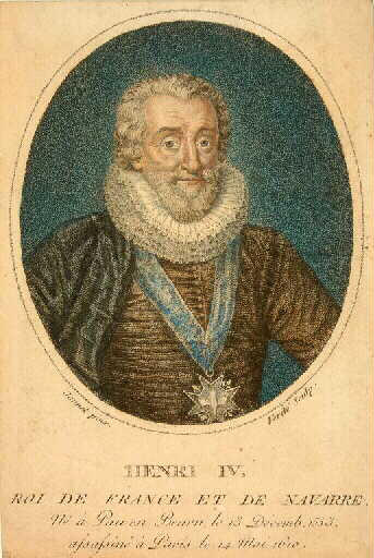 Henri IV Roi de France et de Navarre (titre inscrit), Jean-Baptiste Verite, 4e quart 18e siècle
