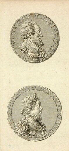 Médailles d'Henri IV et de Louis XIII (titre factice)_0