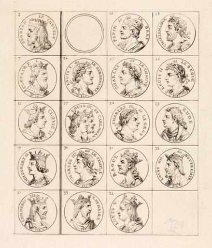 Portraits des rois et empereurs de France (titre factice)_0