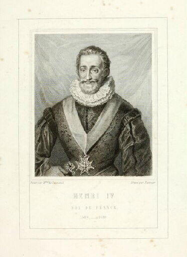 Henri IV Roi de France (titre inscrit), Jacques-Étienne Pannier, 3e quart 19e siècle