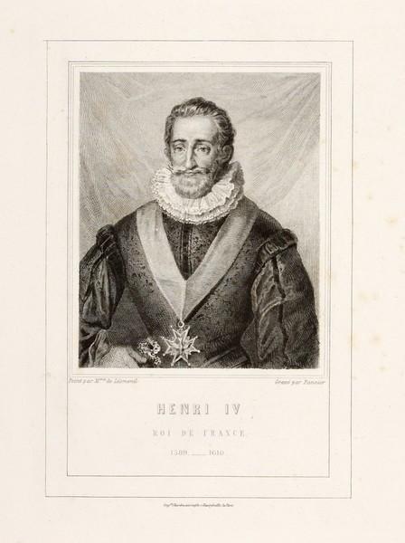 Henri IV Roi de France, Jacques-Étienne Pannier, 1840 vers