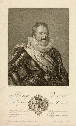 Henri IV Roi de France et de Navarre (titre inscrit), Louis Gabriel, 1778 vers,1811-1820