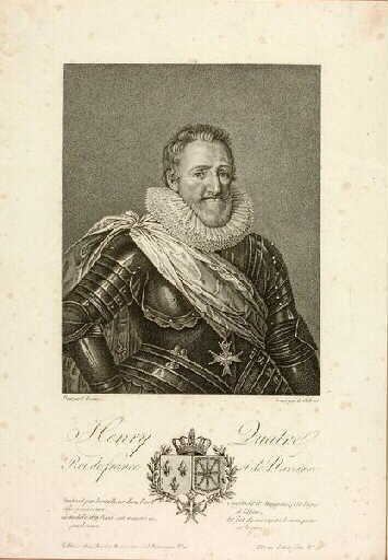 Henri IV Roi de France et de Navarre (titre inscrit), Louis Gabriel, 1778 vers,1811-1820