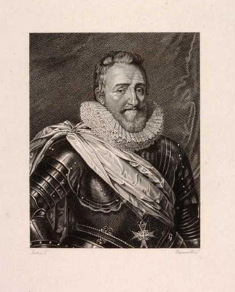 Henri IV (titre factice), François Dequevauviller, 1822 vers