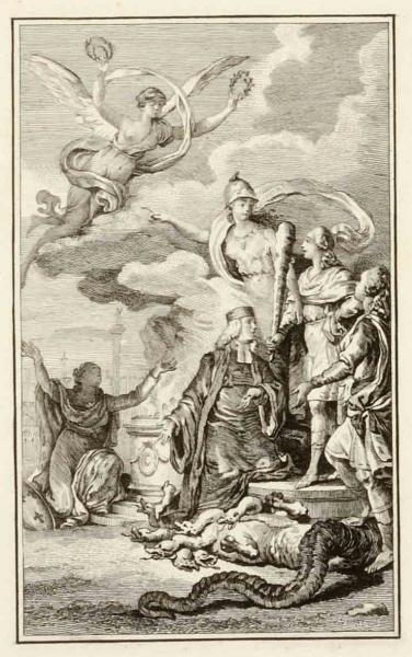 Louis XVI tenant l'hydre de Lernes (titre factice), Delaunay, Nicolas, 1776
