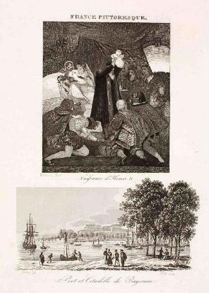 Naissance d'Henri IV, port de la citadelle de Bayonne_0