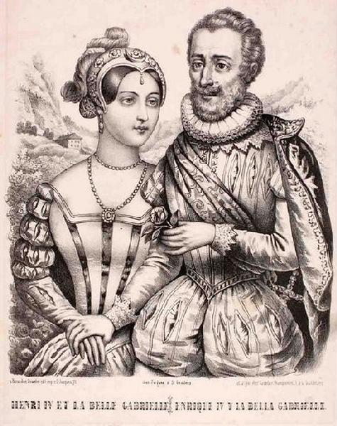 HENRI IV ET LA BELLE GABRIELLE (ENRIQUE IV Y LA BELLA GABRIELLE (titre complet))_0