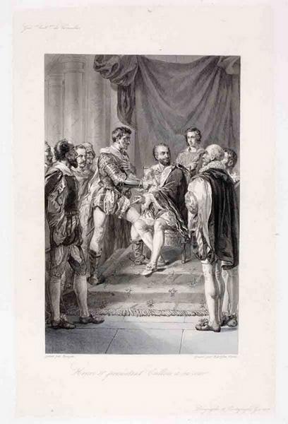 Henri IV présentant Crillon à sa cour_1