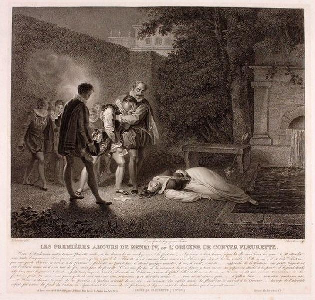 Les premières amours de Henri IV, ou l'origine de conter Fleurette. Mort de Fleurette (n°IV)_0