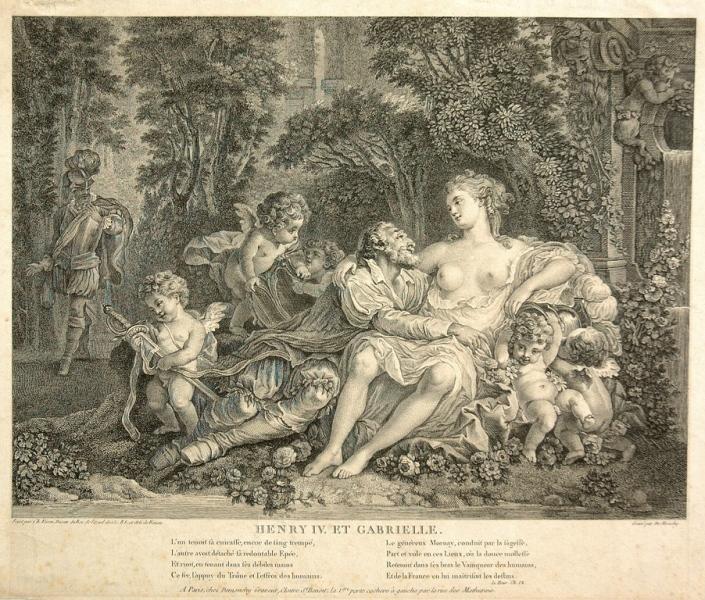 Henri IV et Gabrielle d'Estrées_0
