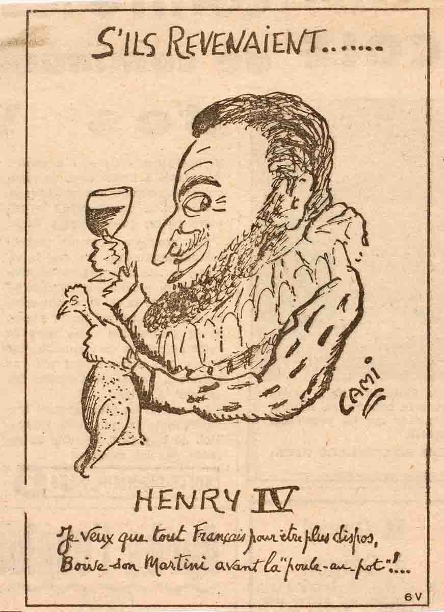 Henri IV (titre inscrit), Robert Cami, 1953