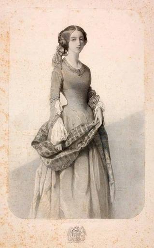 L'Impératrice Eugénie, Vincent Vidal, 1855 vers