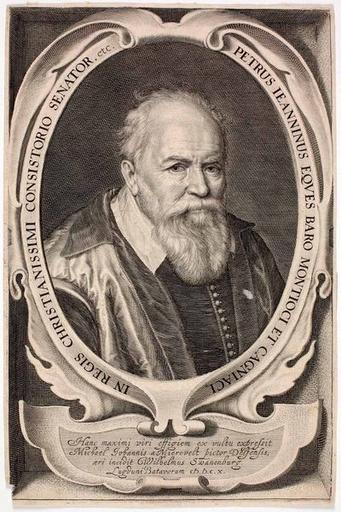 Pierre Jeannin en buste, Willem van Swanenburgh, 1610