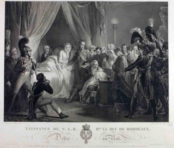 Naissance de S.A.R Mgr le Duc de Bordeaux_0