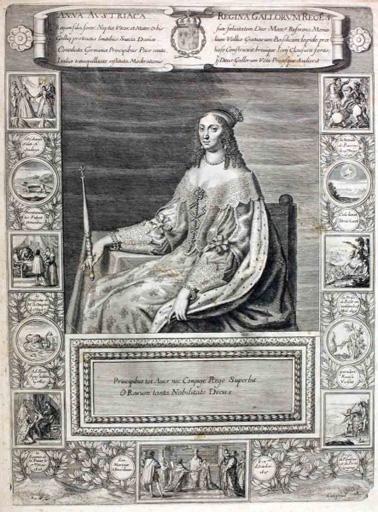 Portrait d'Anne d'Autriche (titre factice) ; Anna Austriaca Regina Gallorum Reges (titre d'origine)_0