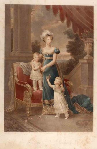 S.A.R Madame la Duchesse de Berri, Adolphe Alexandre Joseph Caron, 1829