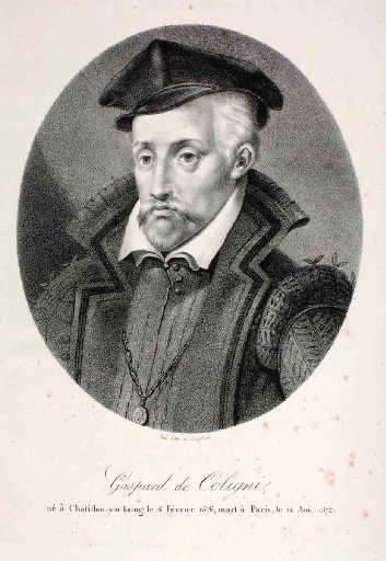 Gaspard de Coligny, Pierre Langlumé, 1828 vers