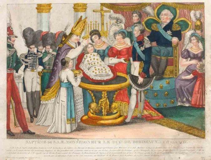 Baptême de S.A.R Mgr le Duc de Bordeaux (le 1er mai 1821)_0