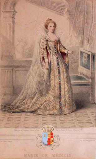 Marie de Médicis, Janet-Lange, 1870 vers
