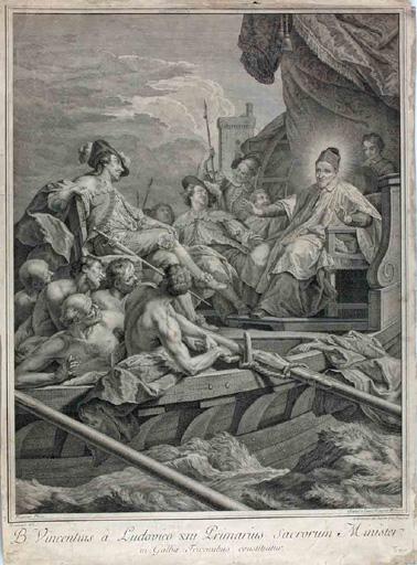 Louis XIII nomme St Vincent de Paul aumônier (des galères)_0